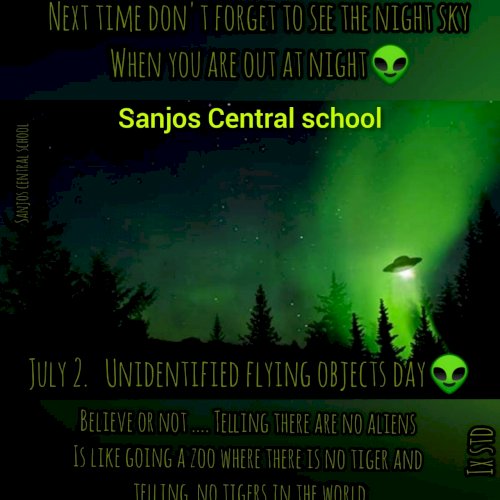 UNIDENTIFIED FLYING OBJECT DAY